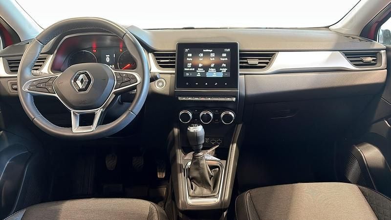 Begagnad Renault Captur Zen 91 HK (66 kW) 2021 Röd SUV