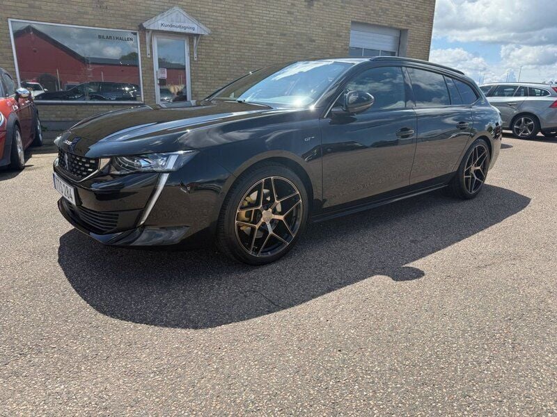 Svart Begagnad 2019 Peugeot 508 Kombi | 229 500 kr (Bra pris) - Bild 1/4