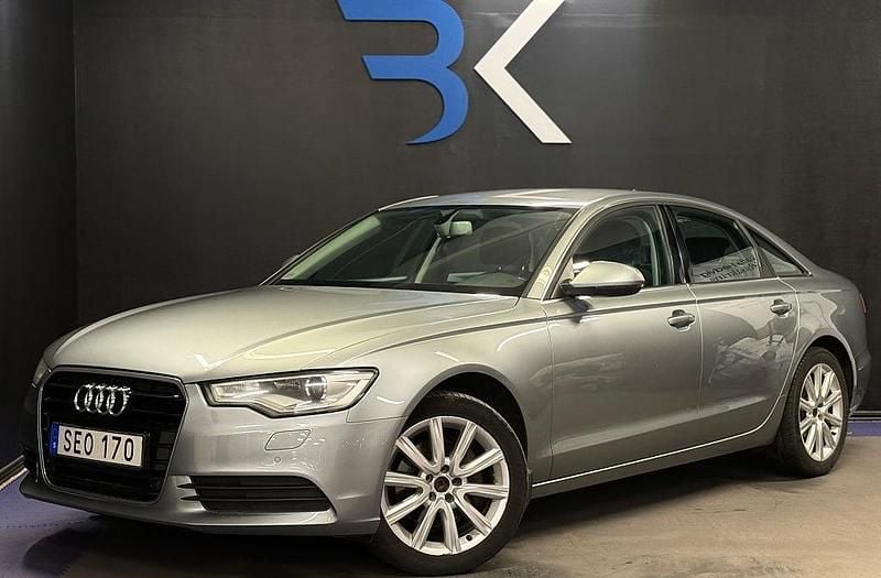 Grå Begagnad 2014 Audi A6 Proline Sedan | 144 900 kr (Dyr) - Bild 1/4