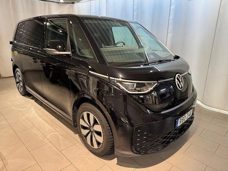 Deep black perleffekt Begagnad 2024 VW ID. Buzz Minibuss | 569 000 kr (Bra pris) - Bild 1/4