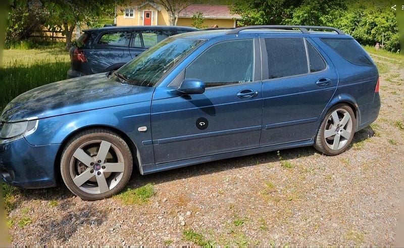 Blå Begagnad 2007 Saab 9-5 Vector Kombi | 18 000 kr (Bra pris) - Bild 1/3