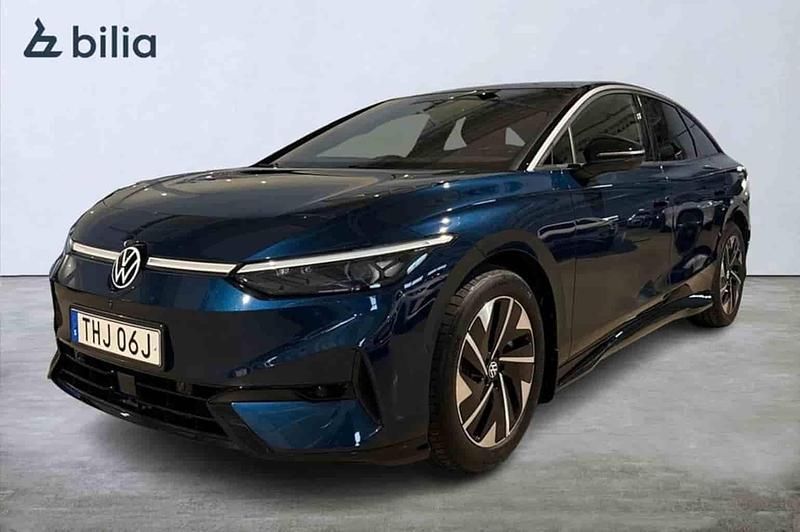 Blå Begagnad 2024 VW ID.7 Pro Halvkombi | 489 000 kr (Bra pris) - Bild 1/1