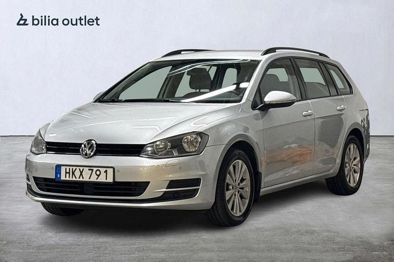 Silver Begagnad 2014 VW Golf VII Kombi | 89 900 kr (Marknadspris) - Bild 1/4