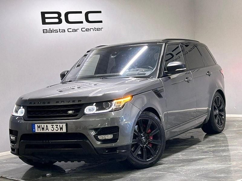 Mörkgrå Begagnad 2015 Land Rover Range Rover SE SUV | 244 900 kr - Bild 1/3