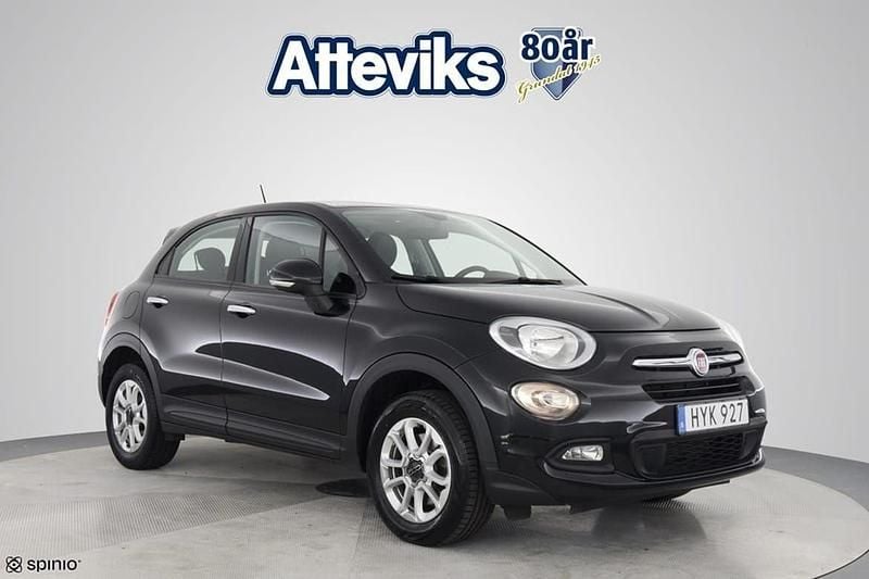Svart Begagnad 2018 Fiat 500X SUV | 129 900 kr - Bild 1/4