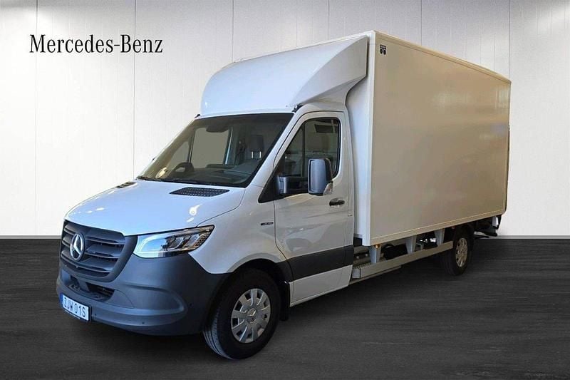 Vit (white) Ny 2025 Mercedes E-Sprinter Van | 1 124 880 kr - Bild 1/4