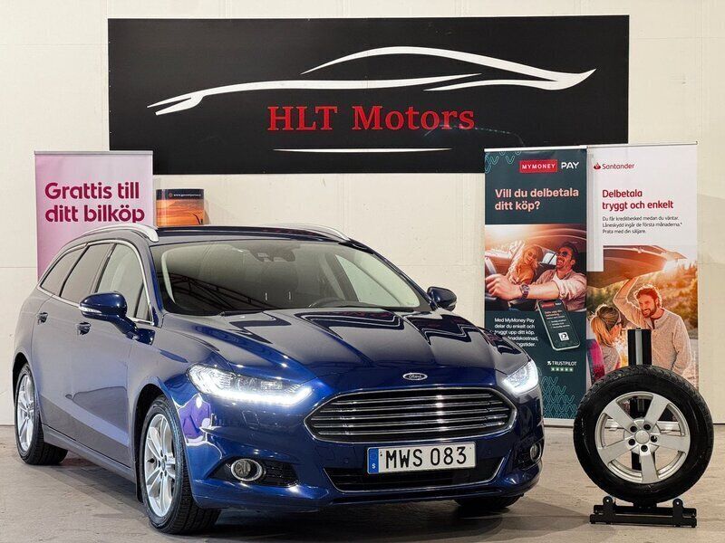 Blå Begagnad 2015 Ford Mondeo Titanium Kombi | 129 900 kr (Marknadspris) - Bild 1/4