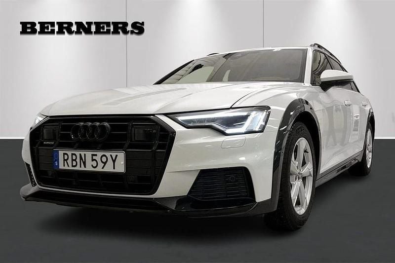 Vit Begagnad 2024 Audi A6 Allroad Premium Kombi | 589 900 kr (Lite dyr) - Bild 1/4