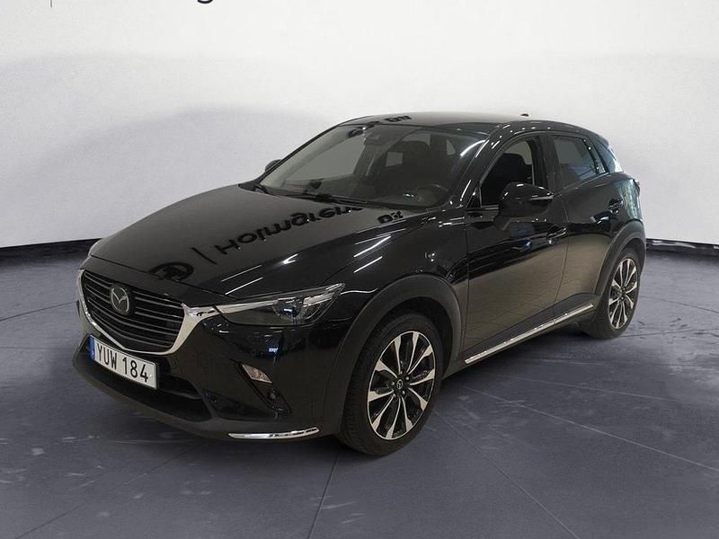 Svart Begagnad 2018 Mazda CX-3 SUV | 169 900 kr (Marknadspris) - Bild 1/4