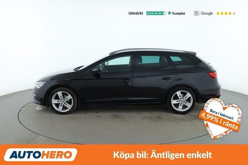 Begagnad Seat Leon ST FR 126 HK (92 kW) 2018 Svart Kombi