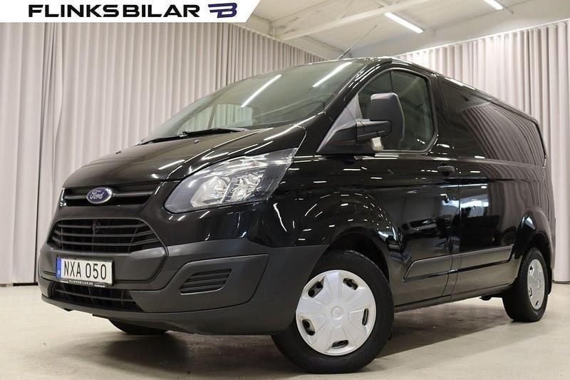 Svart (panther black metallic) Begagnad 2016 Ford Transit Custom Van | 99 900 kr (Superpris) - Bild 1/4