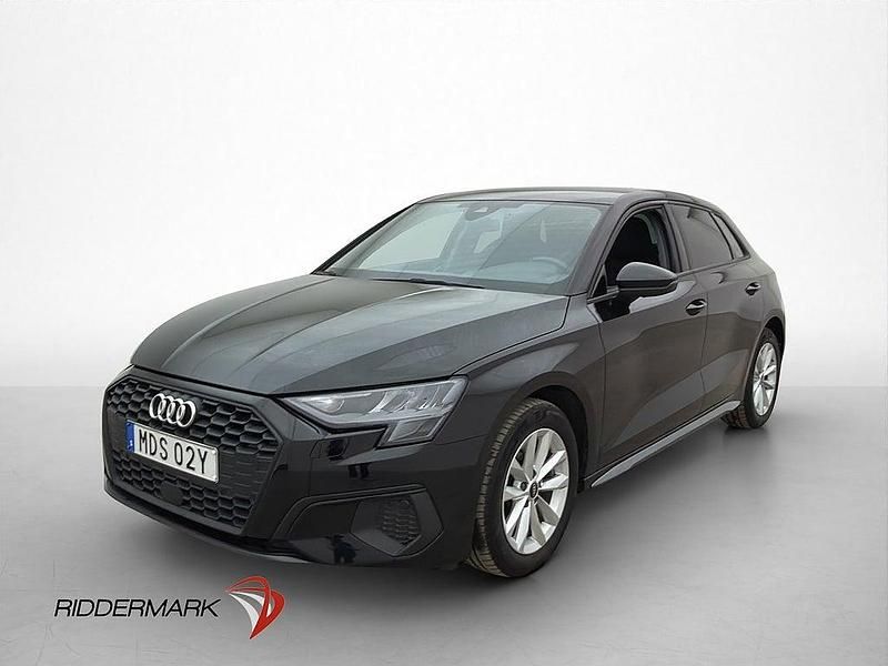 Begagnad Audi A3 Proline 150 HK (110 kW) 2021 Svart Sedan
