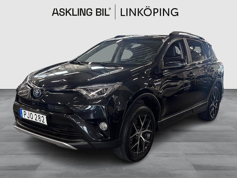 Svart Begagnad 2016 Toyota RAV4 Hybrid Executive SUV | 199 000 kr (Marknadspris) - Bild 1/4
