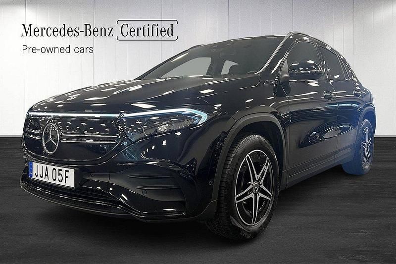 Svart (nattsvart) Begagnad 2022 Mercedes EQA250 AMG SUV | 419 000 kr (Lite dyr) - Bild 1/4