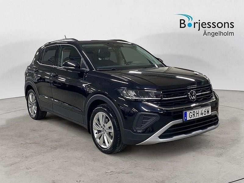 Svart Begagnad 2024 VW T-Cross SUV | 209 000 kr (Marknadspris) - Bild 1/4