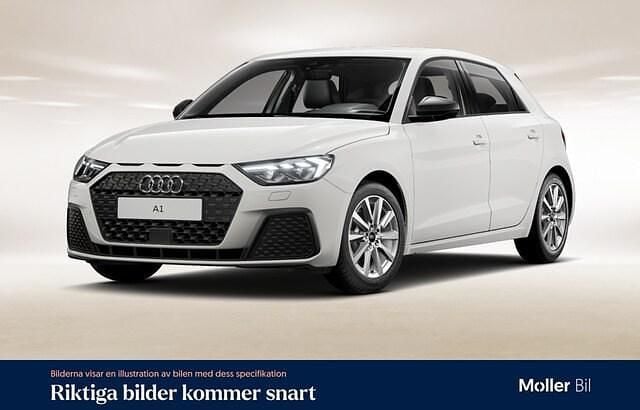 Cortinavit Begagnad 2023 Audi A1 Sportback Proline Halvkombi | 194 900 kr (Bra pris) - Bild 1/4
