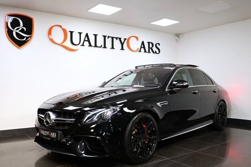 Svart Begagnad 2018 Mercedes E63S AMG AMG Sedan | 649 000 kr - Bild 1/4