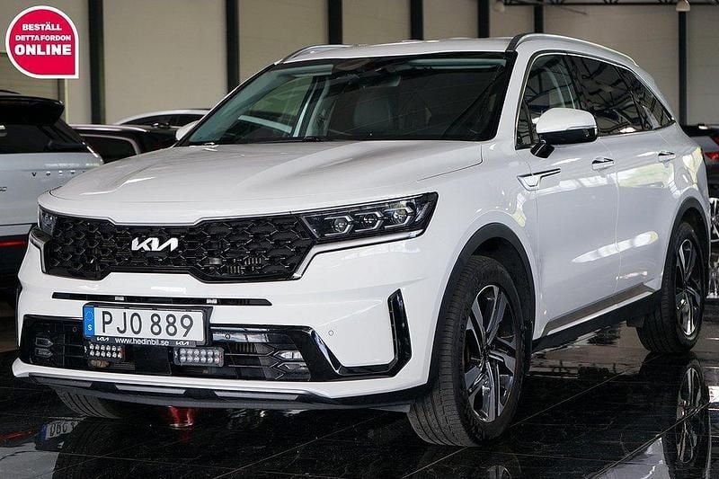 Vit Begagnad 2021 Kia Sorento Advance SUV | 399 499 kr (Marknadspris) - Bild 1/4