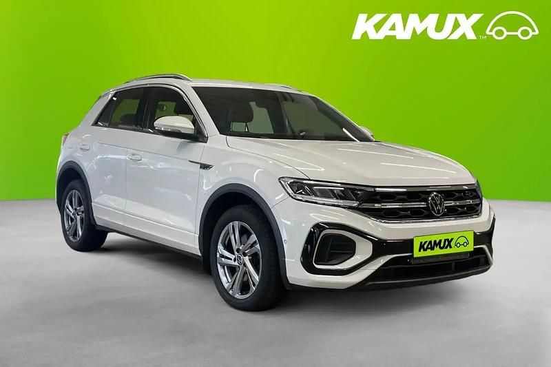 Vit Begagnad 2023 VW T-Roc R-line SUV | 298 800 kr - Bild 1/4