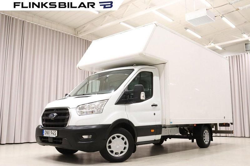 Vit Begagnad 2021 Ford Transit Van | 399 700 kr (Dyr) - Bild 1/4