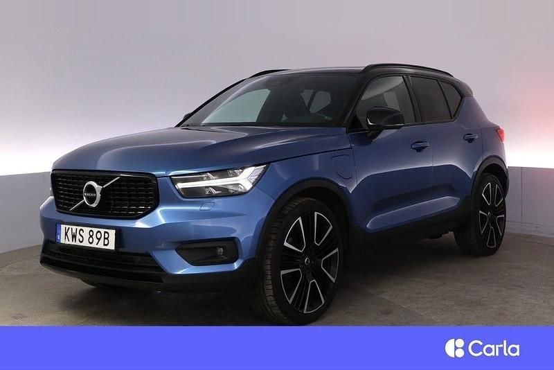 Blå Begagnad 2020 Volvo XC40 R-Design SUV | 346 900 kr - Bild 1/3