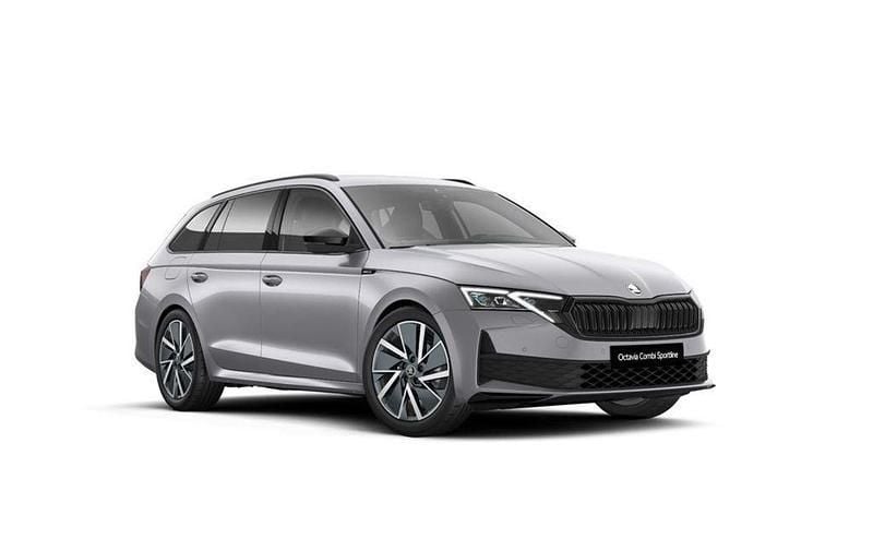 Silver Begagnad 2025 Skoda Octavia SportLine Kombi | 389 900 kr (Dyr) - Bild 1/1