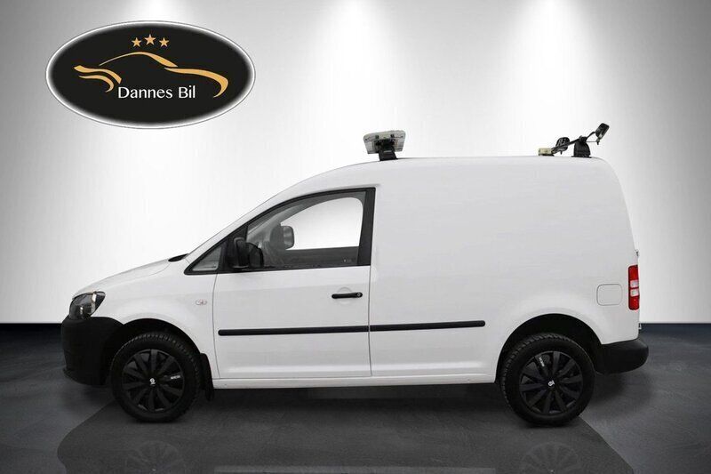 Vit Begagnad 2013 VW Caddy Minibuss | 134 999 kr (Dyr) - Bild 1/4