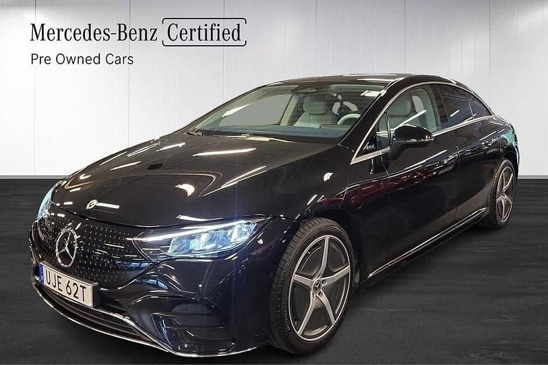 Svart Begagnad 2024 Mercedes EQE350 AMG Sedan | 679 000 kr (Superpris) - Bild 1/4