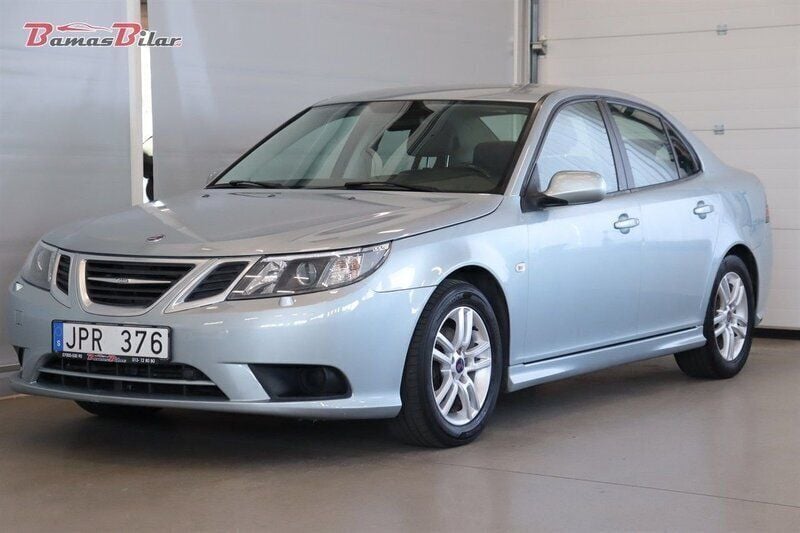 Grå Begagnad 2011 Saab 9-3 Linear Sedan | 89 900 kr (Dyr) - Bild 1/4