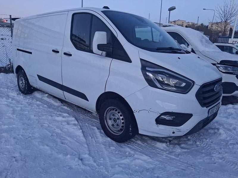 Vit Begagnad 2021 Ford Transit Custom | 114 500 kr (Bra pris) - Bild 1/3