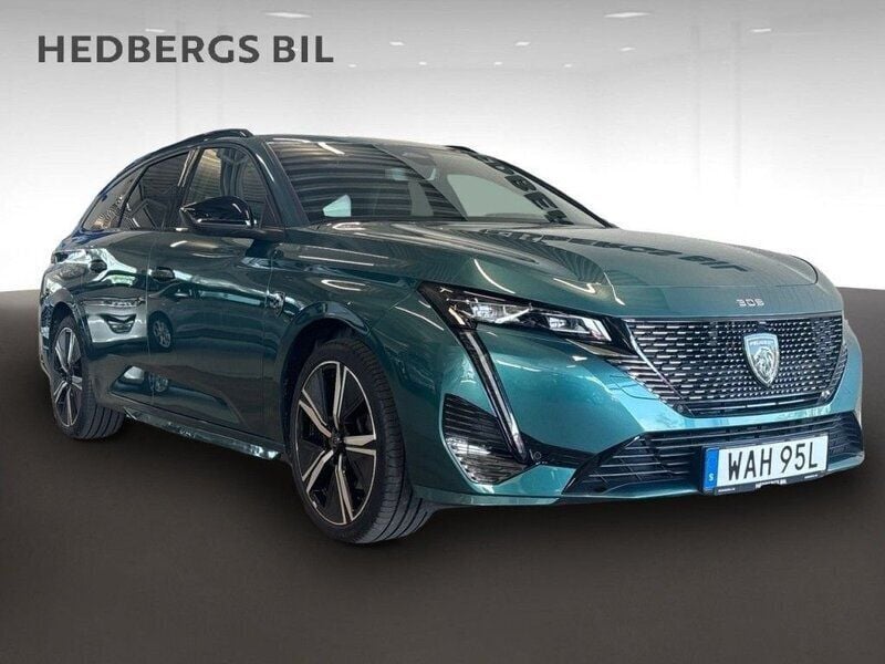 Blå Begagnad 2023 Peugeot 308 GTi Kombi | 299 900 kr (Marknadspris) - Bild 1/4