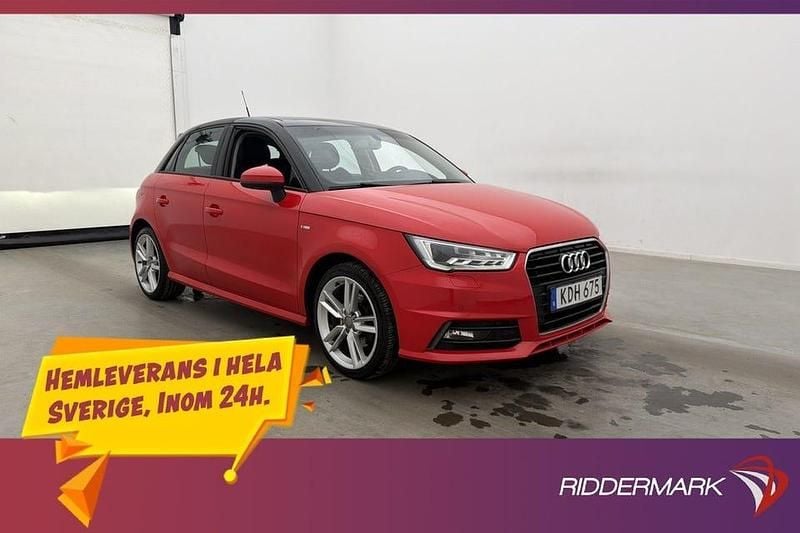 Röd Begagnad 2015 Audi A1 Sport Halvkombi | 154 800 kr - Bild 1/3