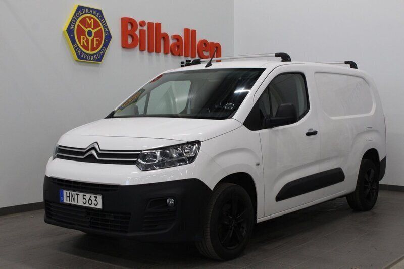 Vit Begagnad 2019 Citroën Berlingo Minibuss | 124 900 kr (Marknadspris) - Bild 1/4