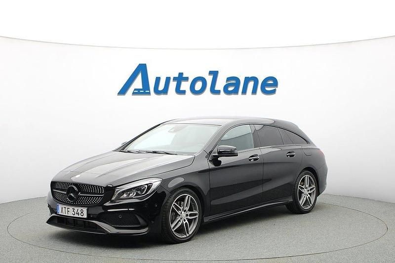 Begagnad Mercedes CLA220 Shooting Brake AMG 177 HK (130 kW) 2017 Svart Kombi