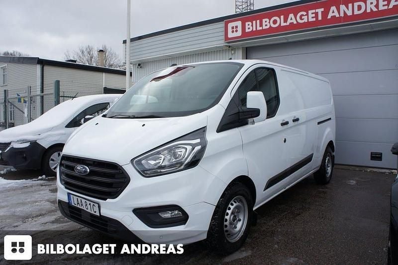 Vit Begagnad 2023 Ford Transit Custom Van | 249 900 kr (Superpris) - Bild 1/4