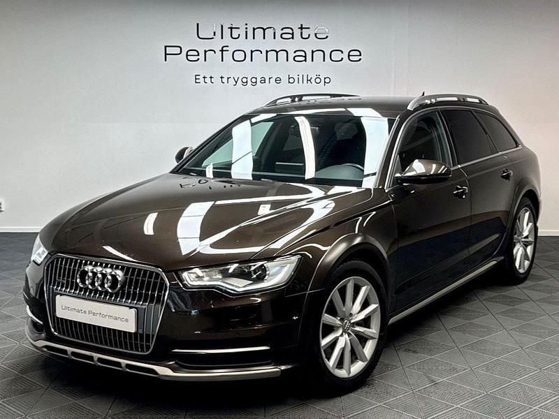 Brun Begagnad 2014 Audi A6 Allroad Kombi | 179 000 kr (Marknadspris) - Bild 1/4