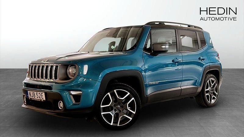 Grön (green) Begagnad 2020 Jeep Renegade Limited SUV | 269 900 kr (Dyr) - Bild 1/4