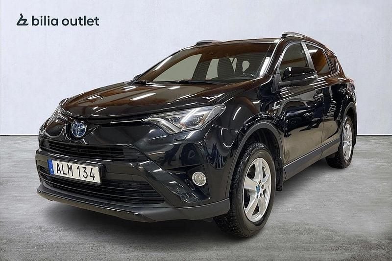 Svart Begagnad 2018 Toyota RAV4 Hybrid Edition SUV | 198 900 kr (Bra pris) - Bild 1/4