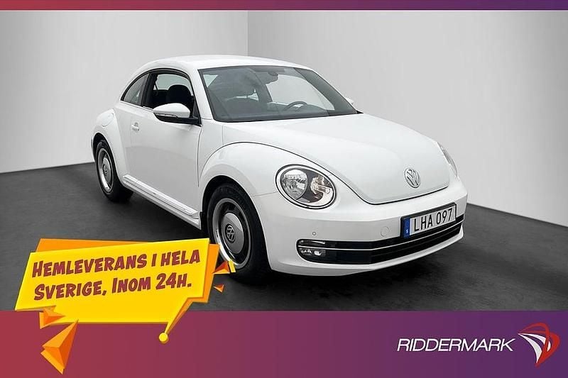 Begagnad VW Beetle 2016 Vit Halvkombi