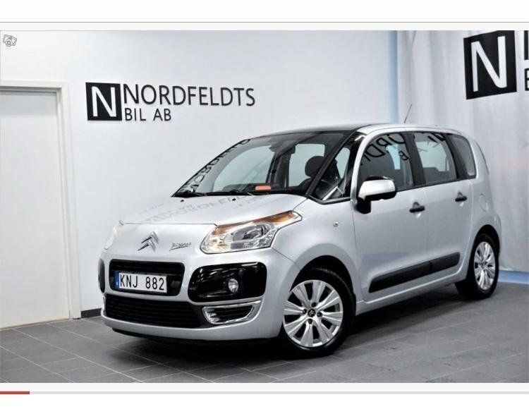 Silver Begagnad 2009 Citroën C3 Picasso Minibuss | 49 000 kr (Dyr) - Bild 1/1