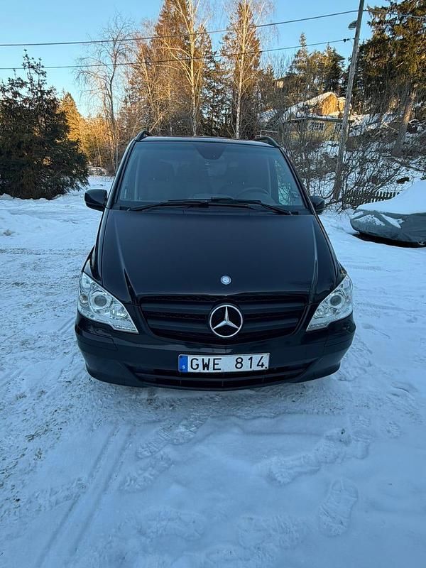 Begagnad Mercedes Vito 163 HK (119 kW) 2012 Svart metallic Van