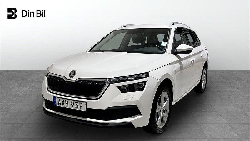 Vit Begagnad 2020 Skoda Kamiq Style SUV | 209 900 kr (Marknadspris) - Bild 1/4