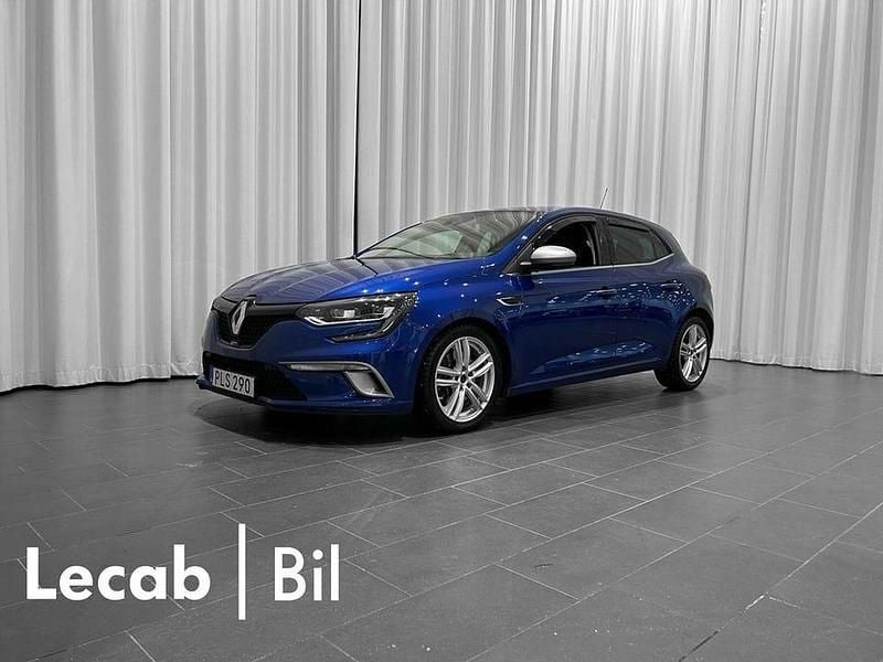 Blå Begagnad 2017 Renault Mégane GrandTour GT Kombi | 154 500 kr (Marknadspris) - Bild 1/4