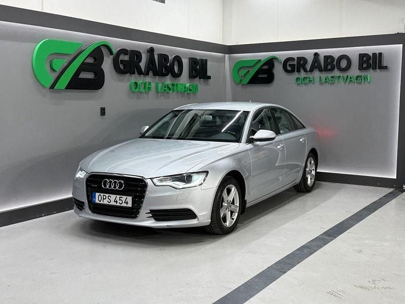Silver Begagnad 2013 Audi A6 Proline Sedan | 149 900 kr (Marknadspris) - Bild 1/4