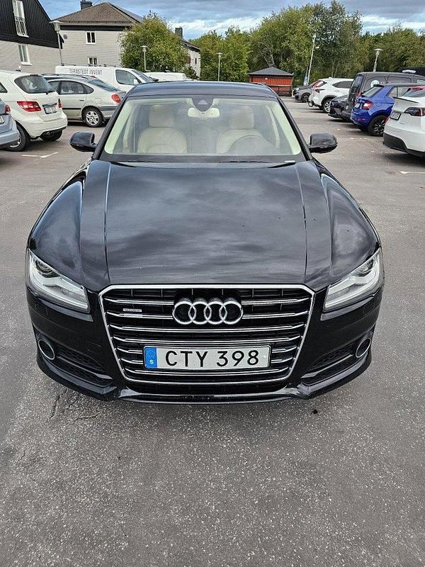 Svart Begagnad 2016 Audi A8 Sedan | 295 000 kr - Bild 1/4