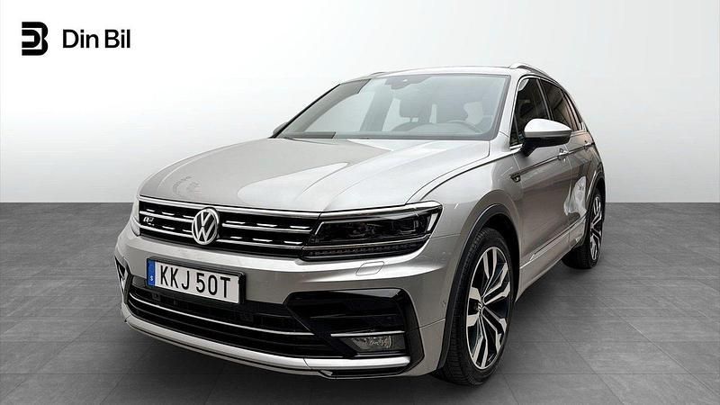 Silver Begagnad 2020 VW Tiguan R-line SUV | 344 900 kr (Marknadspris) - Bild 1/4