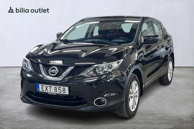 Begagnad Nissan Qashqai 116 HK (85 kW) 2017 Svart SUV