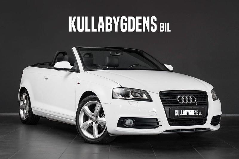 Vit Begagnad 2011 Audi A3 Cabriolet Comfort Cab | 139 000 kr (Lite dyr) - Bild 1/4
