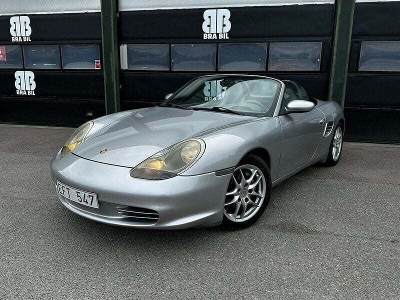Silver Begagnad 2003 Porsche Boxster Cab | 149 900 kr - Bild 1/2