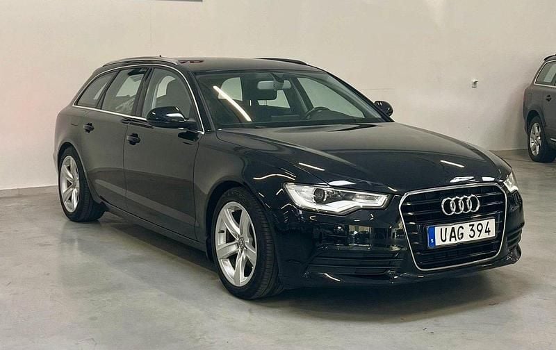 Svart Begagnad 2014 Audi A6 Proline Kombi | 145 000 kr (Marknadspris) - Bild 1/4